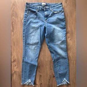 LOFT size 8 jeans curvy skinny
